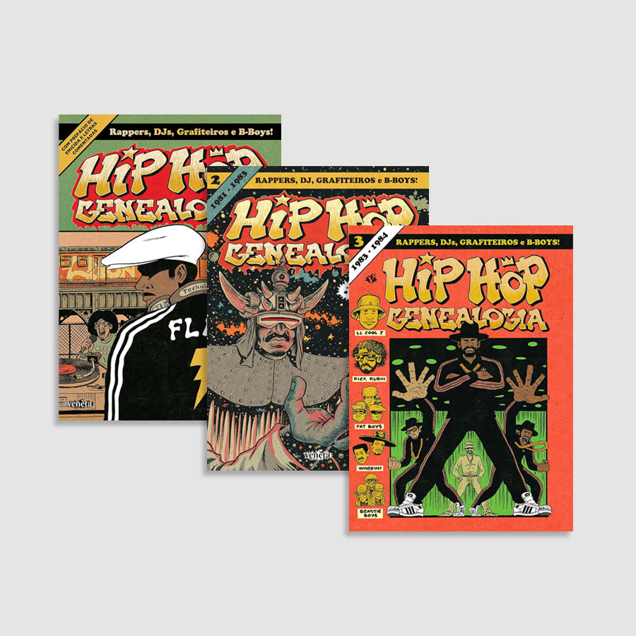 Combo Hip Hop Genealogia - 3 volumes – Editora Veneta