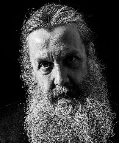 Retrato de Alan Moore