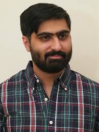 Retrato de Asad Haider