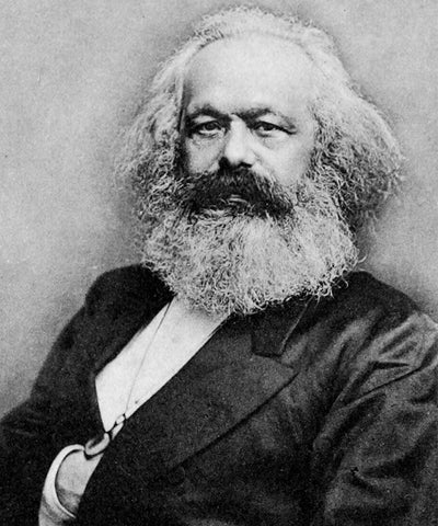 Retrato de Karl Marx