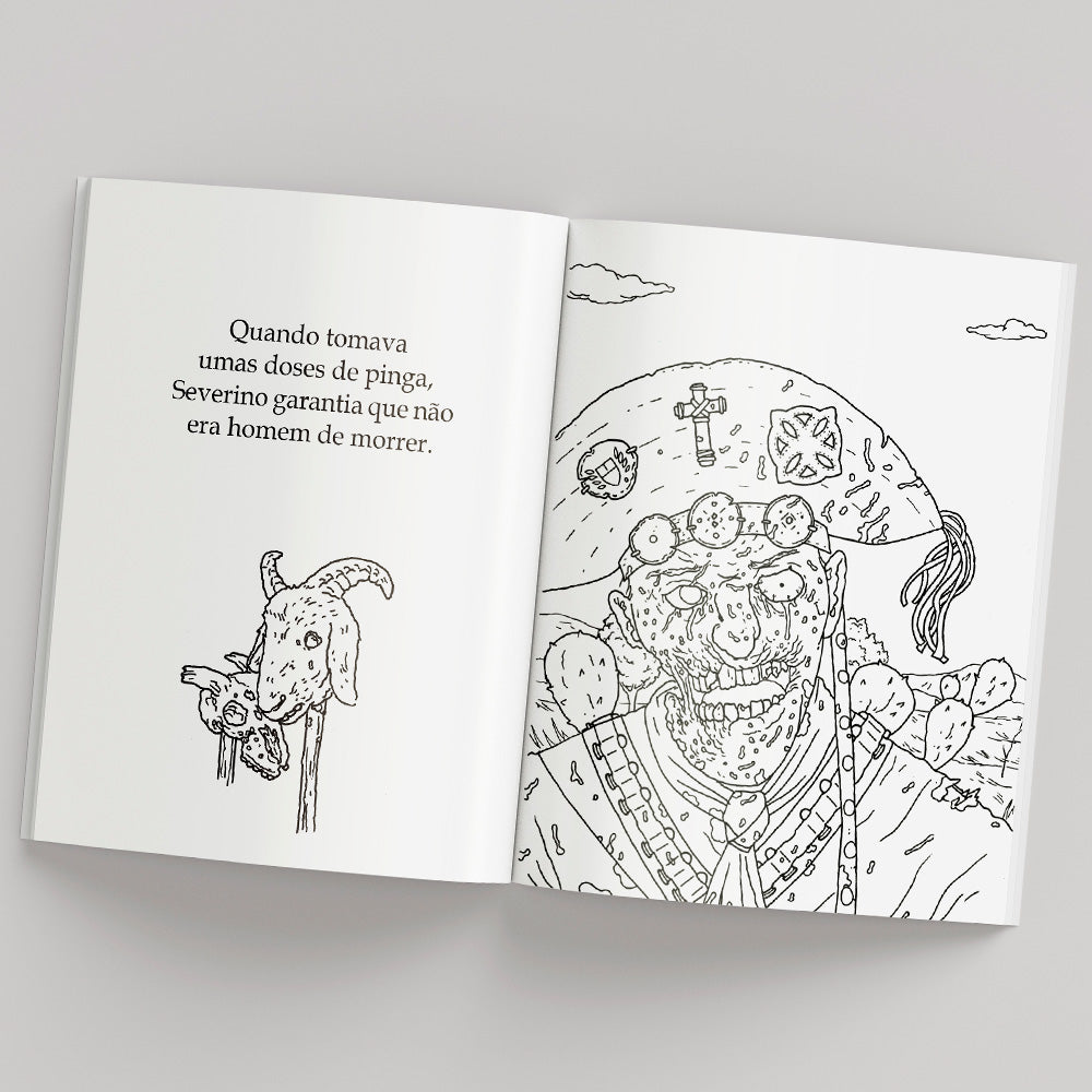 Zumbis para Colorir - 2º Edição Revisada e Ampliada