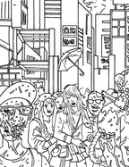 Zumbis para Colorir - 2º Edição Revisada e Ampliada