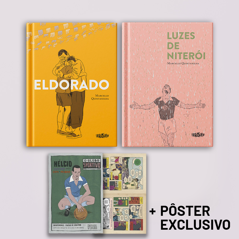 Combo Exclusivo: Niterói, de Marcello Quintanilha – Editora Veneta