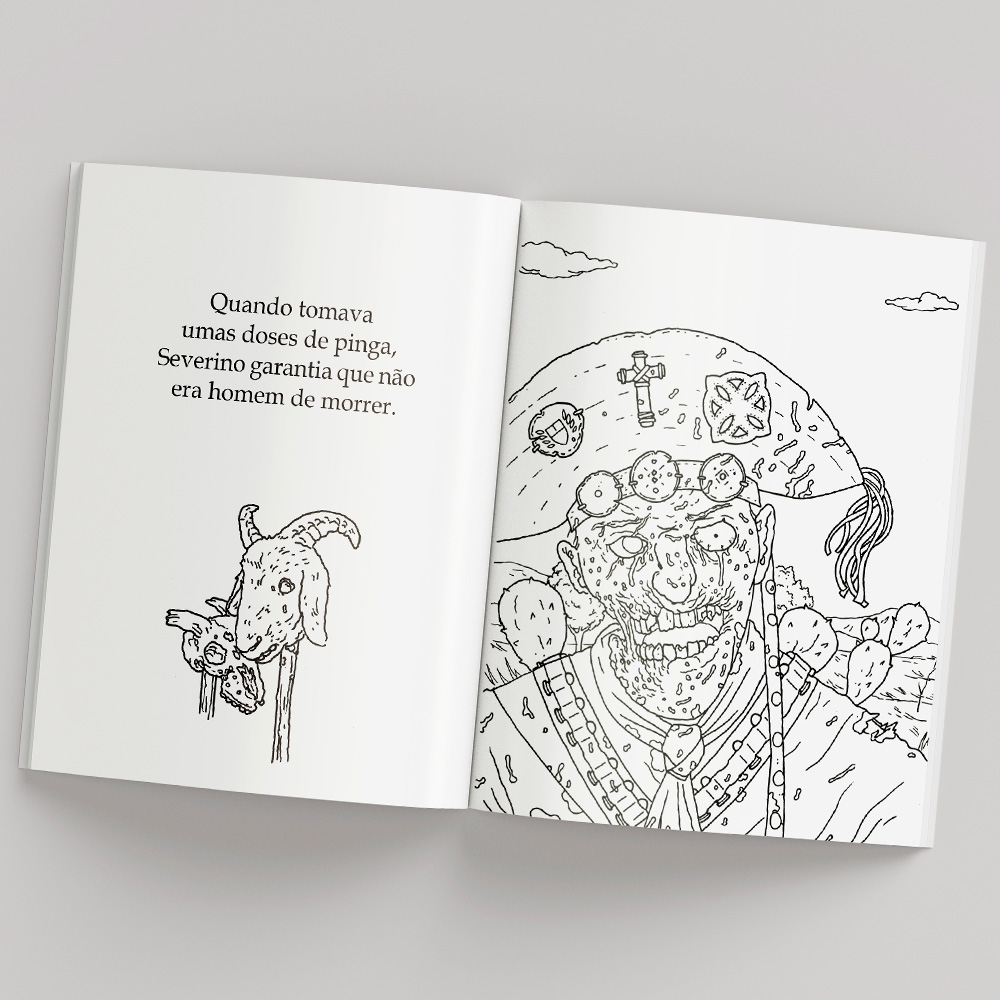 Zumbis para Colorir - 2º Edição Revisada e Ampliada